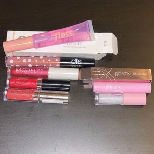 NWT Lot of 7 Full & Sample Size Lip Gloss